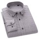 thumbnail image 5 of Blusa y camisa de manga larga con cuello vuelto para hombre, informal, con estampado y bolsillo, de poliéster, 5 of 5