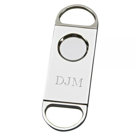 Gold Plated Cigar Cutter - CIGAR CUTTER (2 RINGS), NICKEL PLATED.