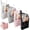 4Colors, variant on Waterproof Standing Toiletry Bag, Portable Lightweight Travel Toiletry Bag, EVA large-capacity travel cosmetic bag, Foldable Clear Hanging Travel Toiletry Bag Cosmetic Organiser Storage (white Gray)