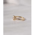 thumbnail image 2 of vylahjewellery Vintage Vermeil Yellow Gold Proposal Ring Moissanite Diamond Engagement Ring Classic Wedding Rings Oval Cut Mother's Day Gift Ring for Women, 2 of 6