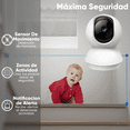 thumbnail image 3 of Videovigilancia Cronos 2 Cámaras blancas 2MP Full Hd Wifi Audio Bidireccional / Cobertura 360° Malubero, Blanco, 3 of 5