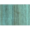thumbnail image 1 of Ahgly Company Indoor Rectangle Abstract Light Blue Contemporary Area Rugs, 2' x 4', 1 of 4