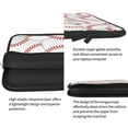 thumbnail image 5 of Bingfone Baseballs Laptop Sleeve Case 15 Inch, 360° Protective Computer Carrying Bag, 5 of 9
