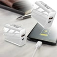 thumbnail image 1 of USB Travel Power Adapter, Global Compatibility, Automatic Recognition, High-Speed Charging, for iPhone iPad Travel, 1 of 7
