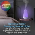 thumbnail image 6 of Pure Enrichment PureSpa XL 3-in-1 Cool Mist Humidifier, Essential Oil Diffuser & Mood Light - 2L Tank Provides Powerful Mist Coverage up to 350 sq ft in Bedroom, Office & Large Rooms, 6 of 8
