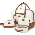 thumbnail image 1 of Bolsa de fin de semana Wogarl, 4 unidades, para mujer, con neceser y correa, 1 of 8