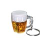 thumbnail image 1 of Llavero con forma de vaso de cerveza de resina de diseño único, llavero, bolso, adorno decorativo colgante., 1 of 6