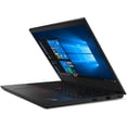 thumbnail image 2 of Lenovo ThinkPad E14 20RA - Intel Core i7 - 10510U / up to 4.9 GHz - Win 10 Pro 64-bit - UHD Graphics - 8 GB RAM - 256 GB SSD NVMe - 14" IPS 1920 x 1080 (Full HD) - Gigabit Ethernet - Wi-Fi 5 - black - kbd: US, 2 of 5