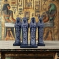 thumbnail image 5 of Ancient Egyptian Gods & Pharaohs Statue Set (4 pcs) - Premium Resin Home Decor Figurines & Mystical Ornaments for Unique Gifts, 5 of 6