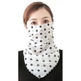thumbnail image 2 of Joernso Floral Women Anti UV Dust Thin Chiffon Outdoor Neck Face Cover Veil Scarf Shawl, 2 of 8