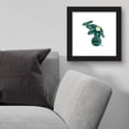 thumbnail image 5 of Gallery Pops MLB Oakland Athletics - Secondary Club Logo Wall Art, Black Framed Version, 12" x 12", 5 of 5