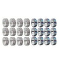 thumbnail image 1 of 24 piezas de de imitación Joyas para el cuerpo Anillos elásticos de tres filas Playa descalza Fernando Anillo de cristal elástico elástico, 1 of 8
