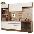 thumbnail image 1 of Cocina Integral MADESA Glamy 270 cm Marrón/Blanco, 1 of 5
