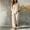 Beige plus size two piece set a1, variant on Cagogo Women Plus Size V Neck 3/4 Sleeve T Shirt Wide Leg Pants Two Piece Set Solid Boho Lounge Wear Casual Loose Outfits Spring Summer Travel Clothes, Gray 3XL