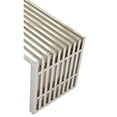 thumbnail image 2 of Modway Gridiron Medium Modern Style Stainless Steel Bench in Silver, 2 of 4
