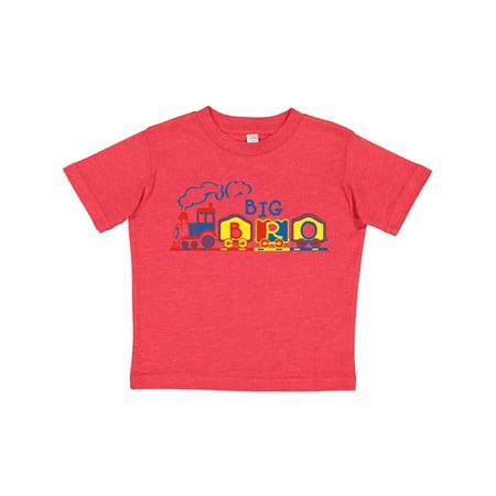 

Inktastic Train Big Bro Gift Toddler Boy Girl T-Shirt