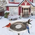 thumbnail image 4 of Outdoor Bird Bath Heater with Automatic Thermostat Control Energy Saving Winter Heating System Fully Covered Aluminum Design, 4 of 7