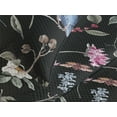 thumbnail image 3 of Ambesonne Birds and Nature Quilted Coverlet 3 Pcs, Jungle Exotic Boho, Queen Size, Charcoal Grey Blush, 3 of 4