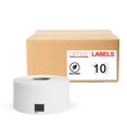 thumbnail image 1 of 10 Rouleaux d'Étiquettes Compatibles DK-1208 pour BROTHER Rouleau Seulement 1-1/2 Pouces x 3-1/2 Pouces (38 mm x 90,3 mm), 1 of 5