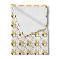 thumbnail image 2 of Triangle Soft Flannel Fleece Throw Blanket, Geometric Composition with Pastel Tones Mosaic Design Modern Art Illustration, Cozy Plush for Indoor and Outdoor Use, 50" x 60", Multicolor, by Ambesonne, 2 of 5