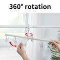 thumbnail image 5 of Clothes Hangers Suction Cup Folding Socks Hanger Drying Rack Household Clothes Hanger Clothes Hanger Multi-clip, 5 of 7