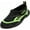Black/Lime/Grey, variant on NORTY Boys' Aqua Socks Water Shoe Quick Drying Beach, Outdoor Play