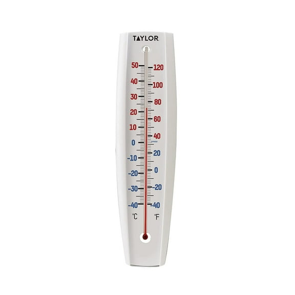 Indoor/Outdoor Thermometer 6-3/4" x 2-1/4", Each