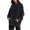 Black, variant on Vedolay Womens Zipper Hoodie Coat Fashion 2023 Plus Crew Neck Long Sleeve Boyfriend Pullover Sweatshirts Jackets for Women Brown,XL
