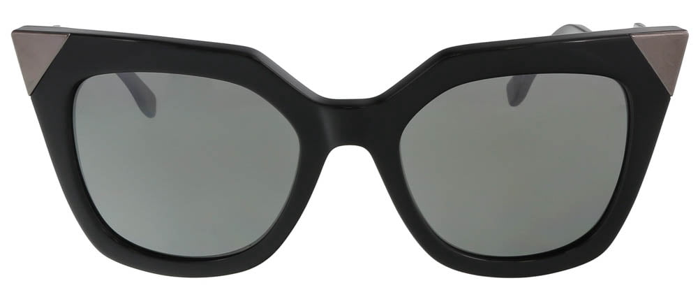 FENDI FF 0060/S KKL SF Sunglasses Shiny Black Frame Grey  display picture 1