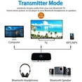thumbnail image 6 of Blue tooth Transmitter Receiver - Blue tooth 5.0 Transmitter for TV, Wireless Audio Adapter for Home Stereo/Headphones/Speakers/ Home Theater/TV/PC/Car, 6 of 12