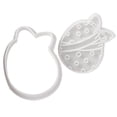 thumbnail image 1 of Cute Happy Easter Biscuit Embossed Mold Stencil Non-Stick, Plastic, Cookie Cutter, for Kitchen, 1 of 8