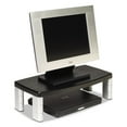 thumbnail image 4 of 3m/commercial Tape Div. Extra-wide Adjustable Monitor Stand, 20" X 12" X 1" To 5.78", Silver/black, Supports 40 Lbs, 4 of 10