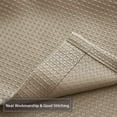 thumbnail image 6 of Yesfashion Shower Curtain, Hotel Quality Waffle Weave Textured Fabric Washable Shower Curtains for Bathroom, 6 of 7