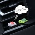 thumbnail image 5 of 1pcs/2cm Car Mini Cartoon Animal Ornament Center Console Rearview Decor Mirror Ornament O3A1 C Bear/turtle/elephant/rabbit/sheep, 5 of 7