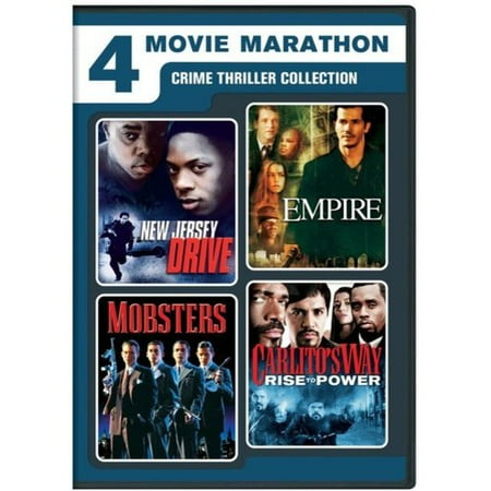 4 Movie Marathon: Crime Thriller Collection - New Jersey Drive / Empire / Mobsters / Carlito's Way: Rise To Power