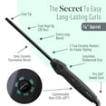 thumbnail image 2 of Mint X-Long Curling Wand MVK21 3/8" (9.5mm), 2 of 8