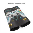 thumbnail image 7 of DouZhe Large Mouse Pad, Fun Joystick Games Controller Non-Slip Waterproof Rubber Keyboard Office Desk Pads Mousepad, 29.5 x 15.8 inches 3mm Thick, 7 of 7