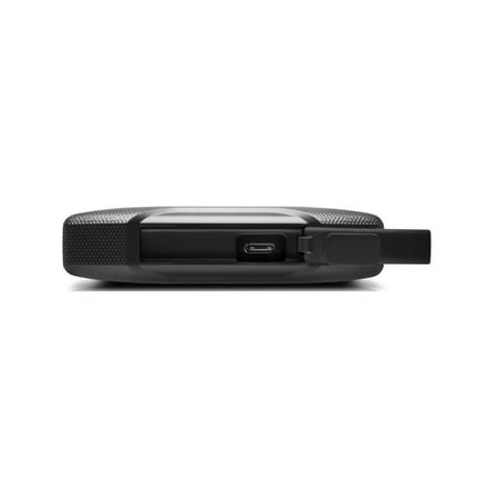 SanDisk Professional - G-DRIVE ArmorATD 2TB External USB-C Portable Hard Drive - Black
