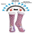 thumbnail image 2 of Kids Slipper Socks Boys Girls Fuzzy Soft Thick Cozy Warm Fleece lined Winter Indoor Christmas Socks, 2 of 6
