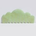 thumbnail image 5 of Natural Jade Hair Comb Head Scalp Massage Meridian Retro Gua Sha Board Tool, 5 of 5