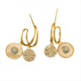 thumbnail image 1 of Pendientes de aguja de plata S925, pendientes coloridos de moda con personalidad, pendientes que combinan con todo, 1 of 4