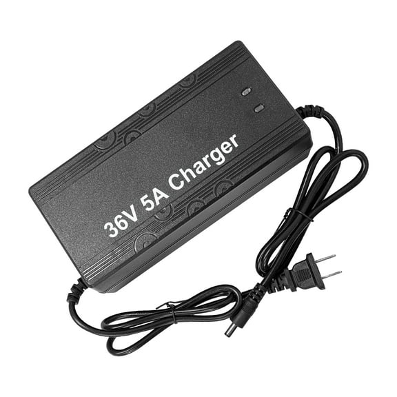 42V 5A Fast Charger 5.5mmx2.1mm DC Plug for 36V Electric Bike Battery