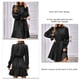 thumbnail image 1 of Vestido De Manga Larga Con VolantesColor PuroVestido CasualMedio Cuello AltoFibra De PoliésterCómodoCintura MediaDe Moda Para La Vida Diaria Para Citas Para Niñas. ANGGREK Otros, 1 of 6