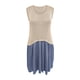 thumbnail image 4 of Puntoco Vestido Suelto Con Cuello Redondo Y Bloques De Color Para Mujer, Falda Tejida A La Moda Europea Y Americana, Azul Xl,Regalos Para Mujer Joven, 4 of 9