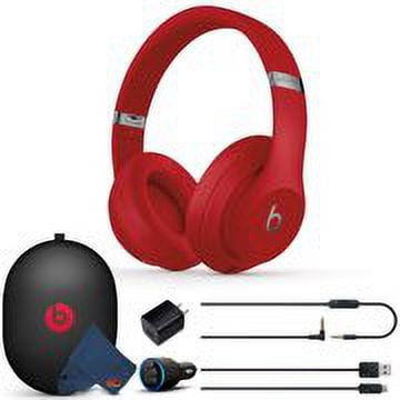 Beats Studio3 Wireless ブラック/レッド Beats Studio3 Wireless Over-Ear Noise Cancelling Bluetooth