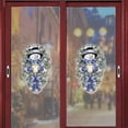 thumbnail image 4 of Pegatina de guirnalda de muñeco de nieve de bienvenida, pegatina de pared para puerta de casa de Navidad, 1 ud., 4 of 5