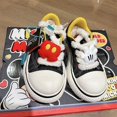 thumbnail image 2 of Zapatos de lona negros versátiles de la marca Disney Mickey Co., zapatos de suela gruesa para parejas, zapatos casuales, zapatos para niños, regalo, 2 of 5