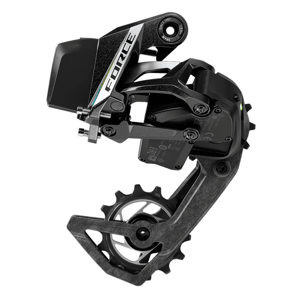 SRAM Force AXS Rear Derailleur - 12-Speed, 36t Max, (Battery Not Included), Carbon Cage, Black, E1