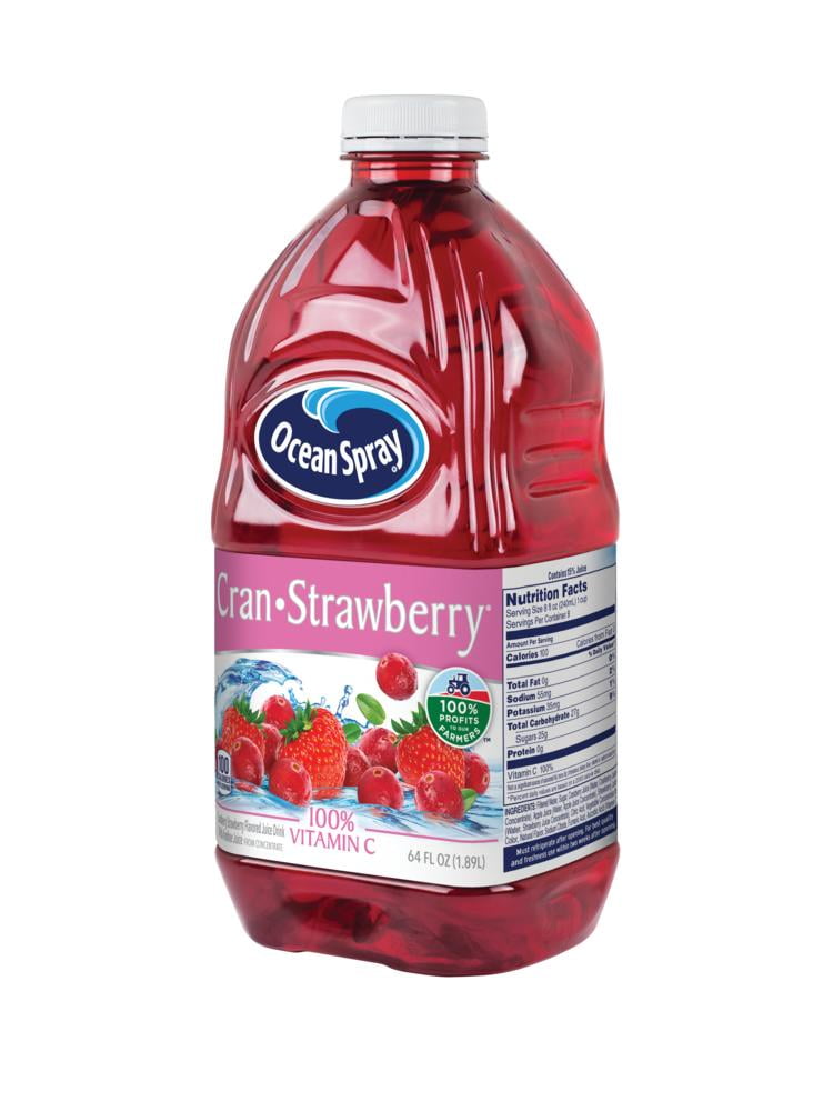 Ocean Spray Cran-Strawberry Juice, 64 Fl. Oz.