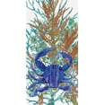 thumbnail image 2 of Stellar Design Studio 9x14 White Modern Wood Framed Museum Art Print Titled - Ocean Garden Medley 2, 2 of 4